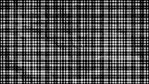 Black and white halftone pattern with evenly spaced dots in a grid layout do Ilustração Stock