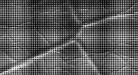 Black and white halftone pattern with fine circular dots creating a textured イラスト素材