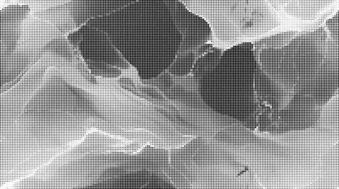 Black and white halftone pattern with fine dots creating a dense grid textur 库存插图