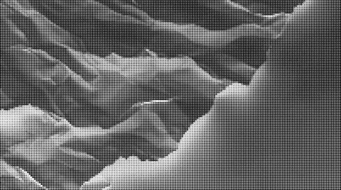 Black and white halftone pattern with fine dotted texture and diagonal grid  イラスト素材