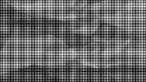 Black and white halftone pattern of densely packed diagonal lines creating a 库存插图