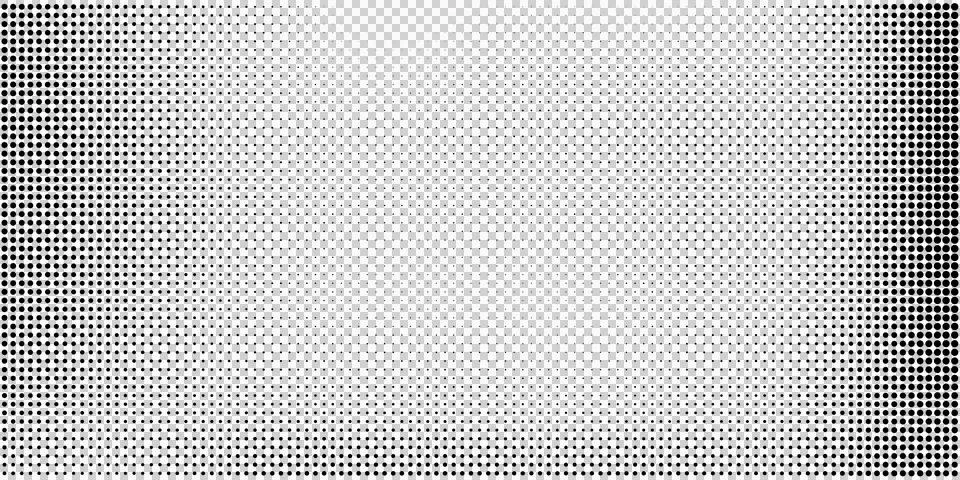 Black and white halftone pattern with square dot gradient texture Illustrazione stock