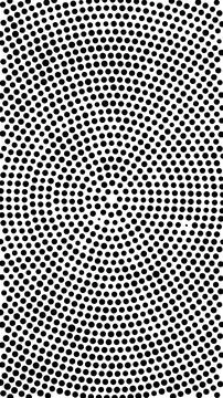Black and white halftone pattern background vector design element Stock Illustration