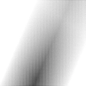 Black and white halftone pattern background square gradient for abstract te.. Stock Illustration