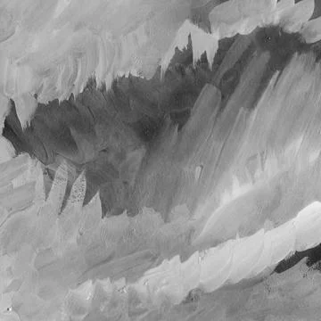 Black and White Hand Drawn Gouache Abstract Texture Background. Stock Illustration