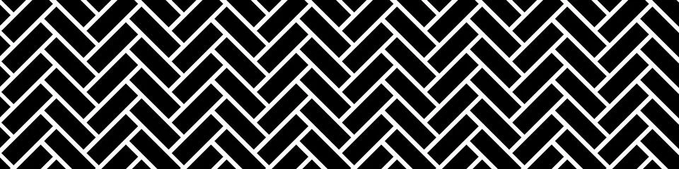 Black and white herringbone pattern with chevron design. zigzag tiles for s.. 스톡 일러스트