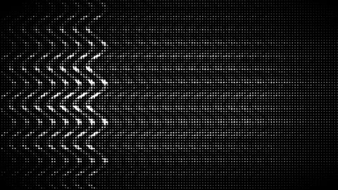 Black and white hexagonal grid pattern with a subtle 3D effect. Stock Footage 267114808