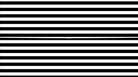 Black and white horizontal bar pulse loop geometric background Видео 333481373