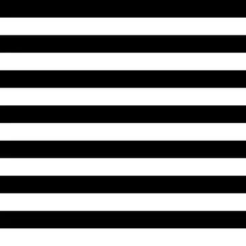 Black and white horizontal lines seamless background or texture Stock Illustration