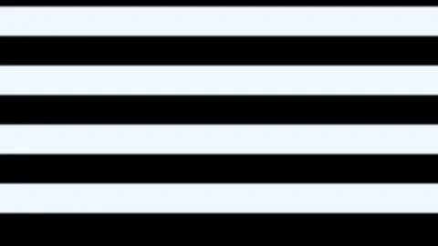 Black and white horizontal stripes pattern. Minimalist graphic background w.. Stock Illustration