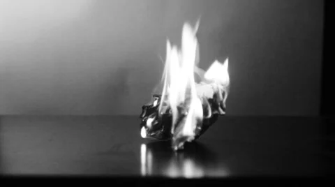 Black and white Horror Stock Footage 34436557