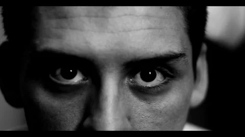 Black and white Horror Stock Footage 34437292