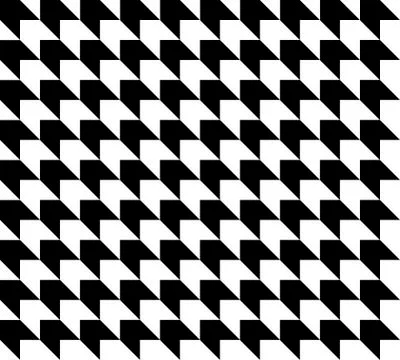 Black and white houndstooth pattern vector. Stock Illustration