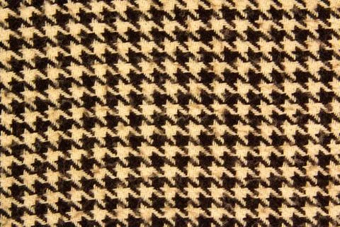 Black and white houndstooth pattern. Dogstooth check design as background. Stock Photos