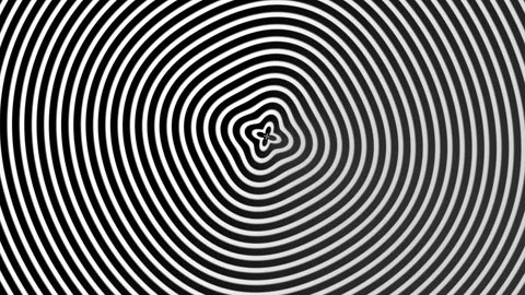 Black And White Hypnotic Whirlpool Background  This Stock Footage 341805065