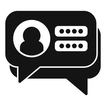 Black and white icon of a user logging in Stockillustratie