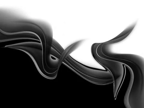 Black and white Stock Illustration