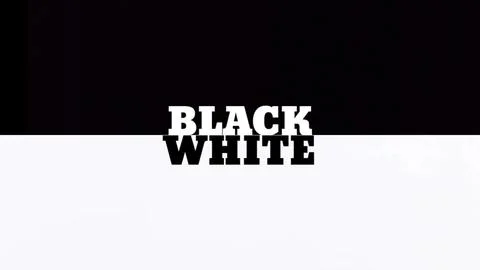 Black and White Stock Illustration