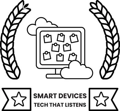 A black and white image of a computer monitor with a bunch of notes on it Stock Illustration
