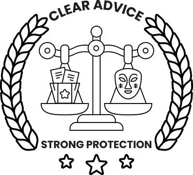 A black and white image of a scale with a smiling face on one side Stock Illustration