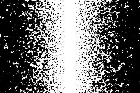 Black and white large dotted gradient Illustrazione stock