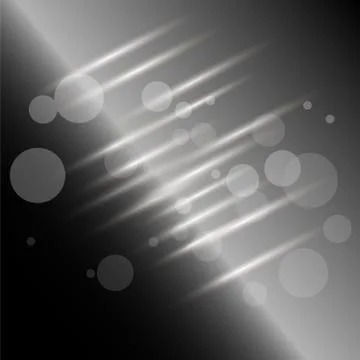 Black and White light effect background Stock Illustration