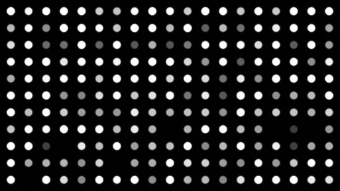 Black and white lights on black background video Stock Footage 313827714