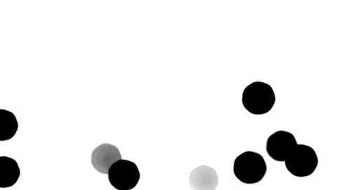 Black and white lights Stock Footage 118145594
