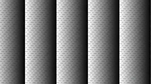 Black and white lines gradient motion background. Seamless loop animation. 4K Stock Footage 231582265