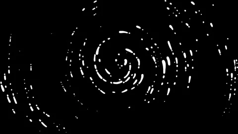 Black and white liquid effect transition frame by frame 4k resolution Stock Footage 245972725