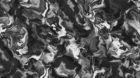 Black and White Liquid Marble Background Stock Footage 341699773