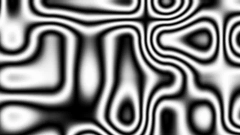 Black and white liquid patterns Stock-Footage 73247506