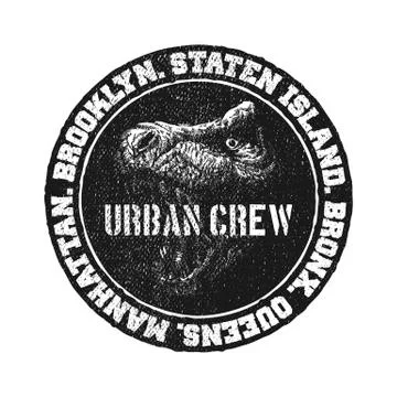 Black and white logo. Stock Illustration