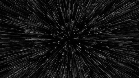 Black and White Magic Particles Background Animation Motion Graphics Background Stock Footage 220015759