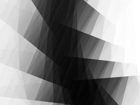 Black and white map of rectangular flow in space Stockillustratie