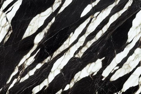 Black and white marble abstract background Stock Illustration