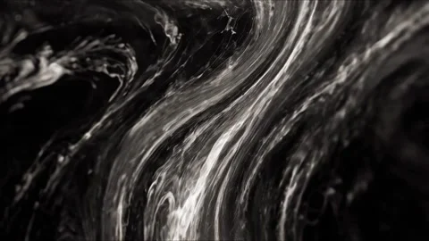 Black and white marble liquid flow has unique and beautiful pattern lines. 4K 스톡 동영상 295762674
