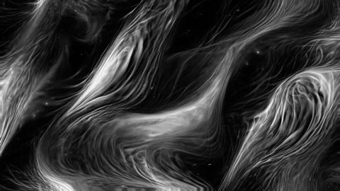 Black and white marble liquid flow has unique and beautiful pattern lines. 4K Stock-Footage 295764121