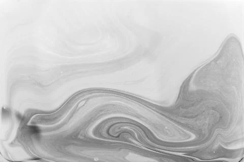 Black and white marble patterned texture background Stock Photos