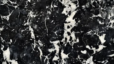 Black and white marble stone table over one hundred years old Vidéo 329475676
