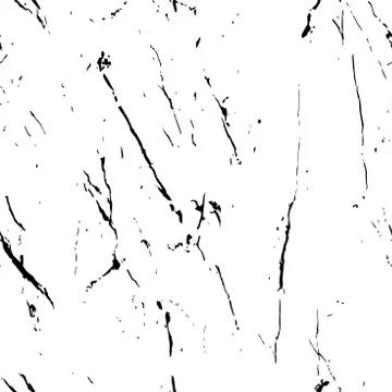 Black and white marble texture. Seamless pattern. Illustrazione stock