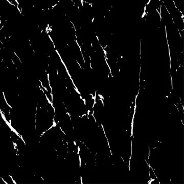 Black and white marble texture. Seamless pattern. Stock Illustration