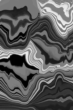 Black and white marble texture Stock Illustration
