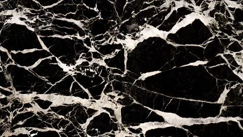 Black-and-white marble texture photo with abstract patterns Stock Photos