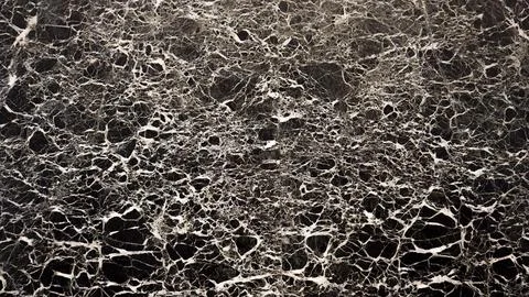 Black-and-white marble texture photo with abstract patterns Stock Photos