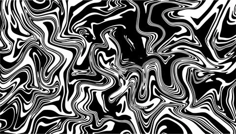 Black and white modern fluid marble background. Abstract liquid painting design. Stock Illustration