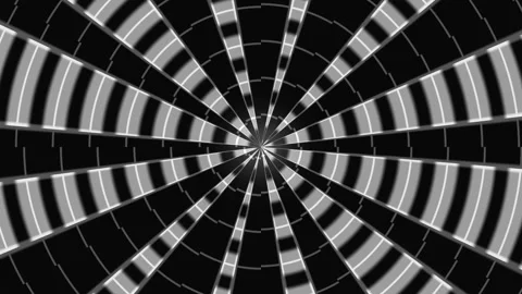 Black And White Morphing Polygon Background  Black and Video stock 342341895