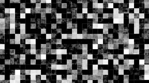 Black and White Mosaic Background Stock Footage 56268996