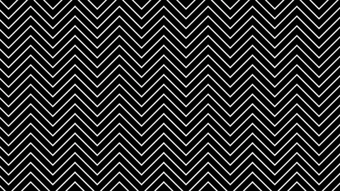 Black and White moving zigzag background and wallpaper. Stock Footage 271612011