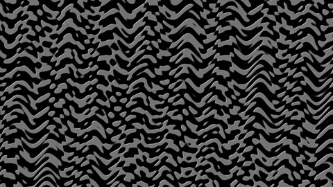 Black and White Multiple Horizontal Wave Movement Background Stock Footage 335557812